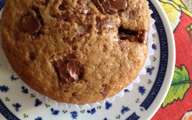 Muffins de chocolate