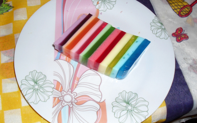 Arco-Iris de Gelatina