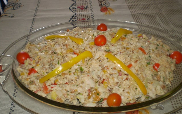 Vinagrete de bacalhau
