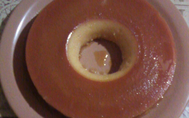 Pudim de leite condensado sem ovo