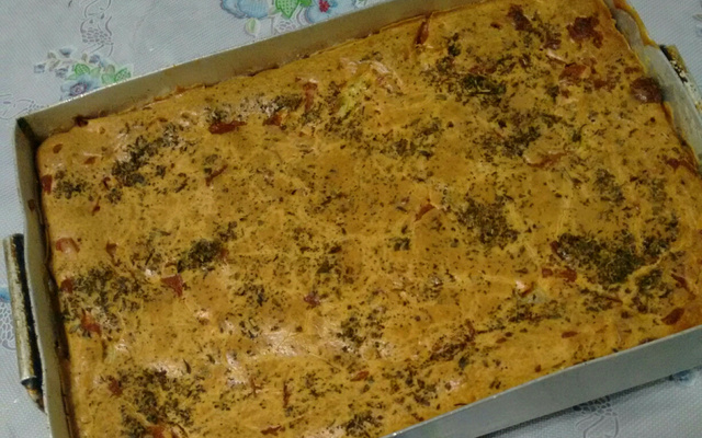 Torta de Presunto e Queijo