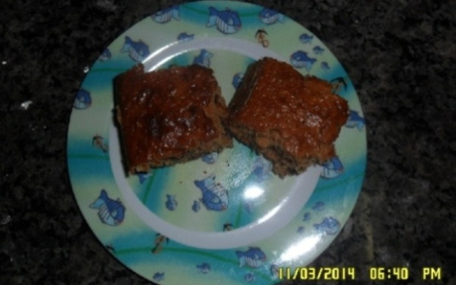 Bolo de Whey Protein com ameixa seca