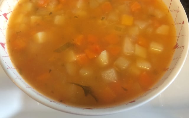 Sopa de legumes light