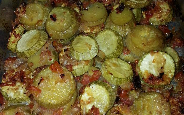 Abobrinha fácil de forno