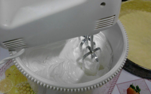 Torta de limão com massa podre