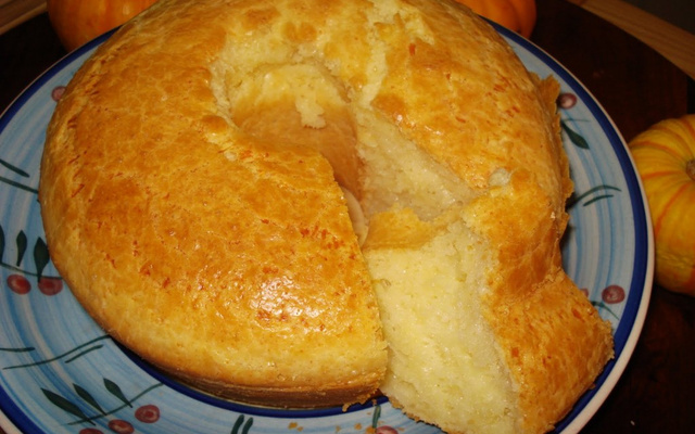 Bolo de queijo delicioso