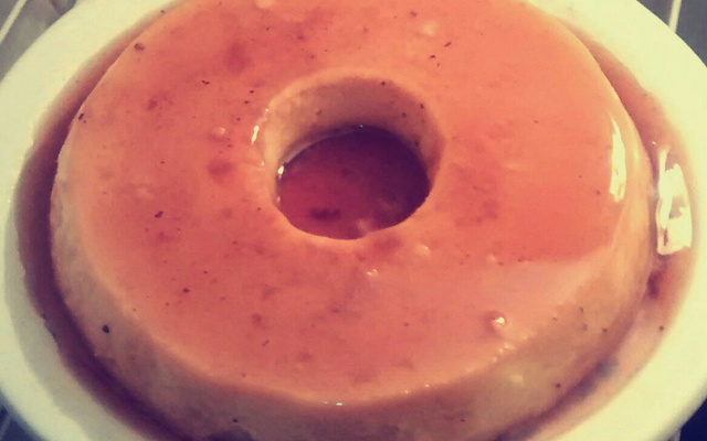 Pudim com leite em Pó