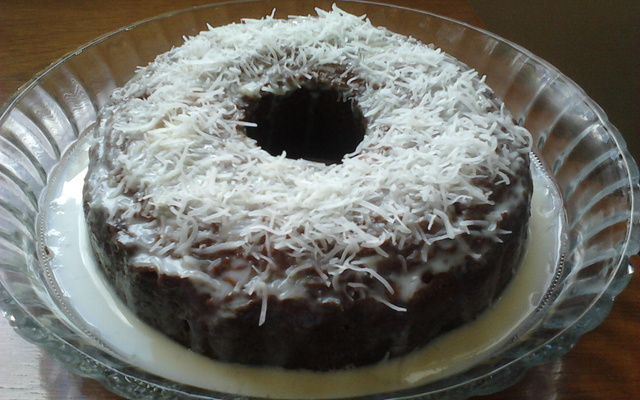 Bolo de leite quente