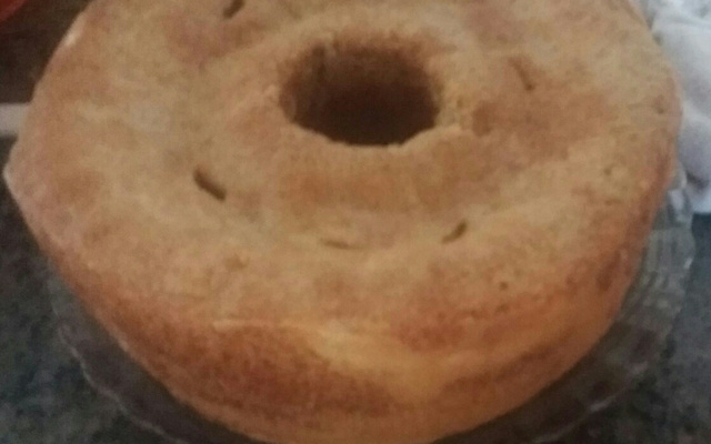 Bolo de banana com farinha de trigo