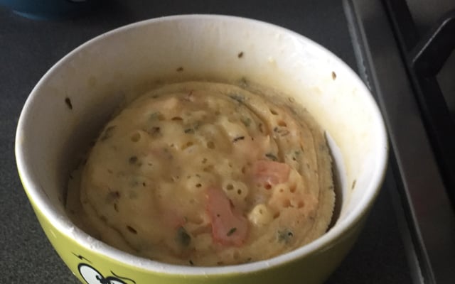 Bolo de caneca salgado