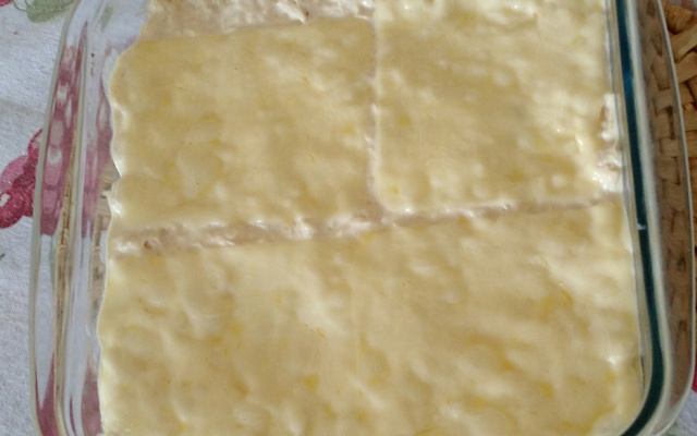 Frango com molho de requeijão light