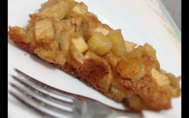 Torta de maçã fit