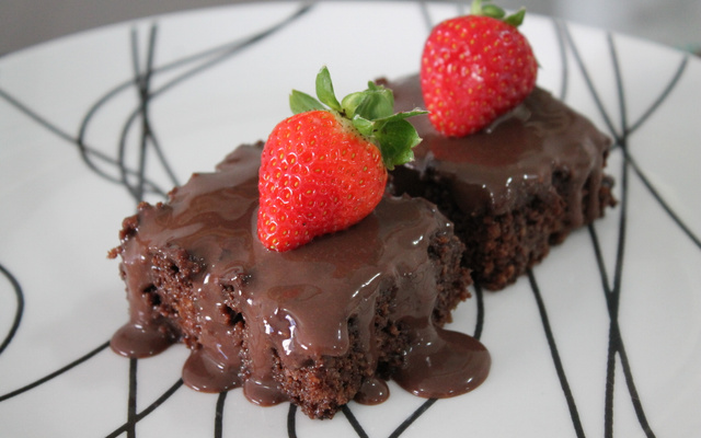 Bolo chocolate sem farinha