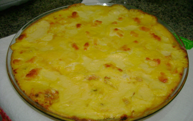 Torta mista de milho da vovó Lúcia