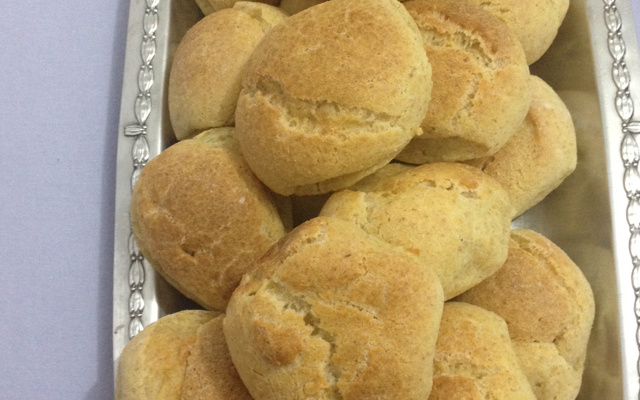 Broa oca de fubá de canjica