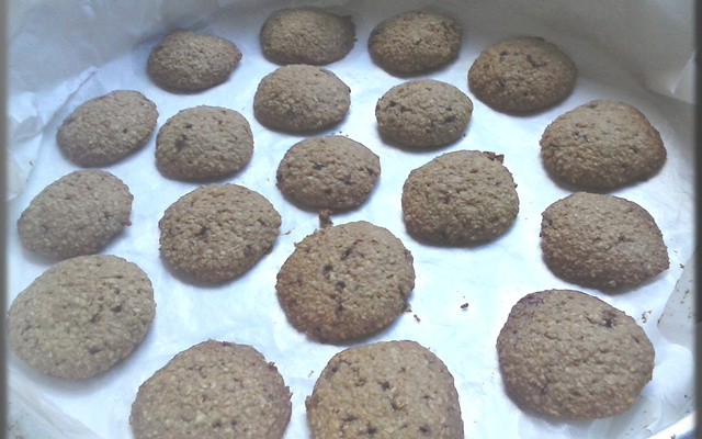 Biscoito de aveia saudável