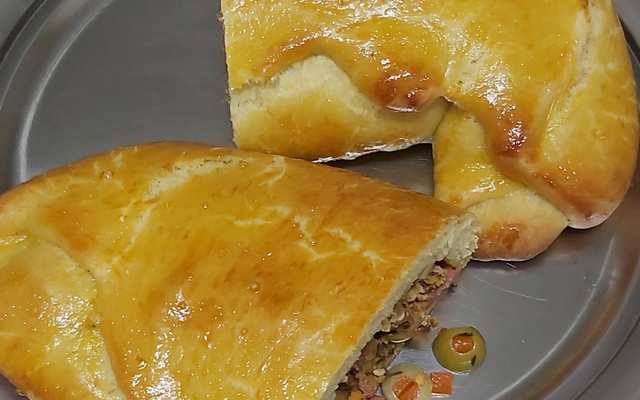 Pão recheado da Rosa