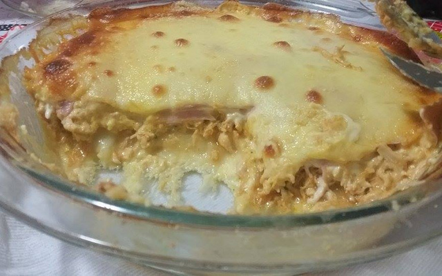 Torta salgada prende marido