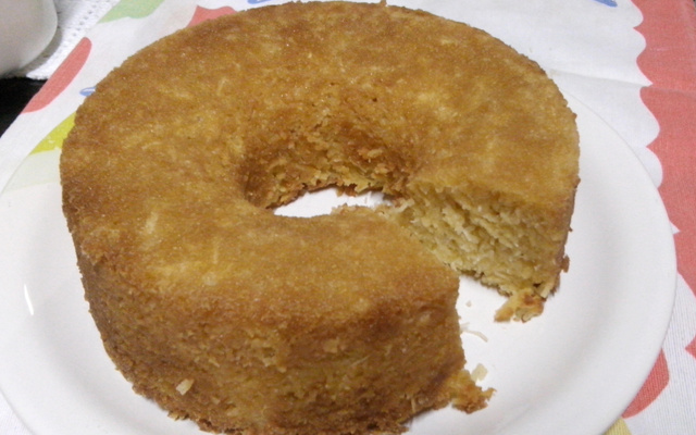 Bolo de mandioca