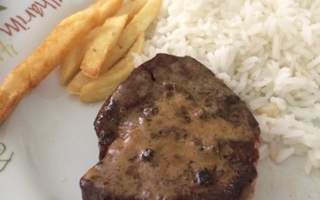 Steak au Poivre