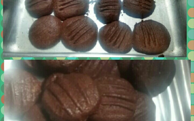 Biscoito fácil de chocolate