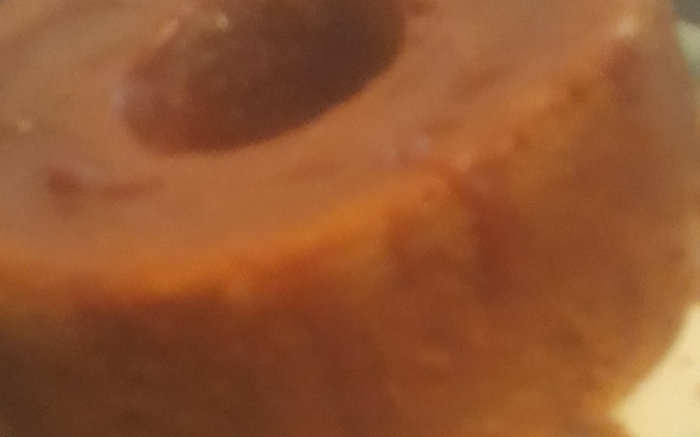 Bolo de fubá com goiabada da Bárbara