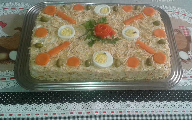 Bolo De pao de forma