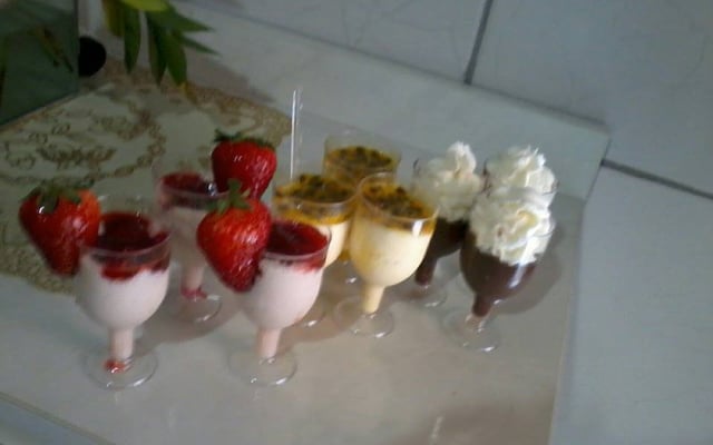 Docinhos de copinho para festa