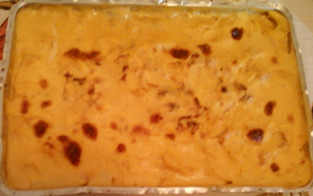 Peito de frango ao creme de milho