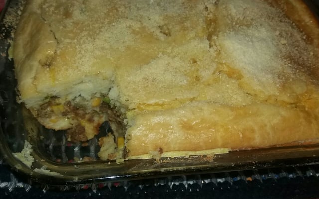 Torta fácil de carne moída