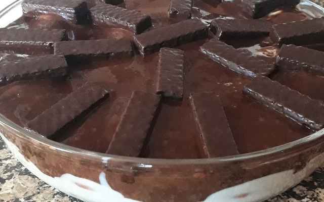 Pavê de Bombom da Pri