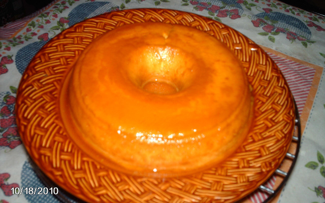 Pudim de milho fácil e econômico