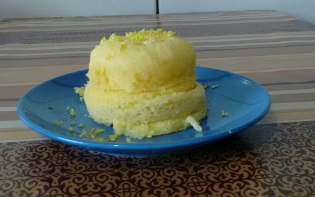 Bolo de laranja de caneca (sem leite)