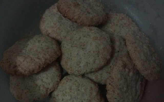 Biscoito caseiro de Aveia