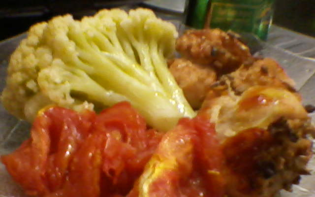 Frango ao creme de cebola no forno