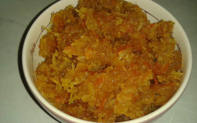 Doce de abóbora com coco