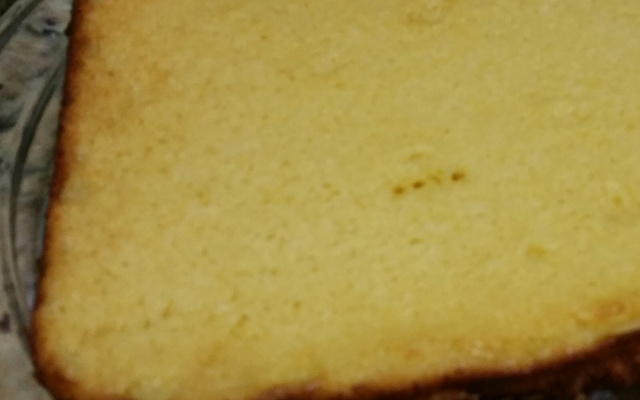 Bolo de fubá cremoso