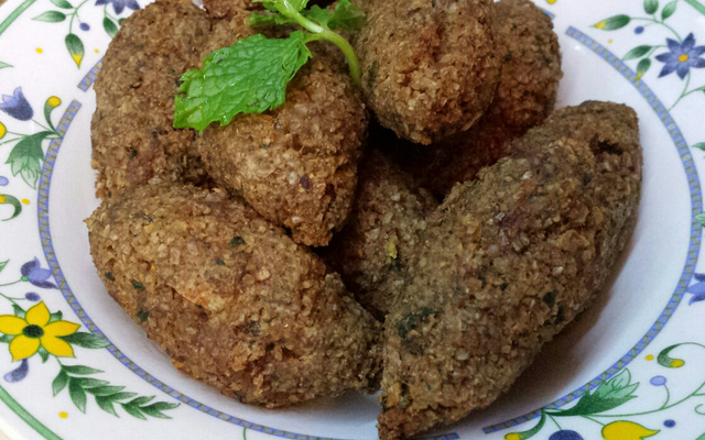 Quibe frito super prático