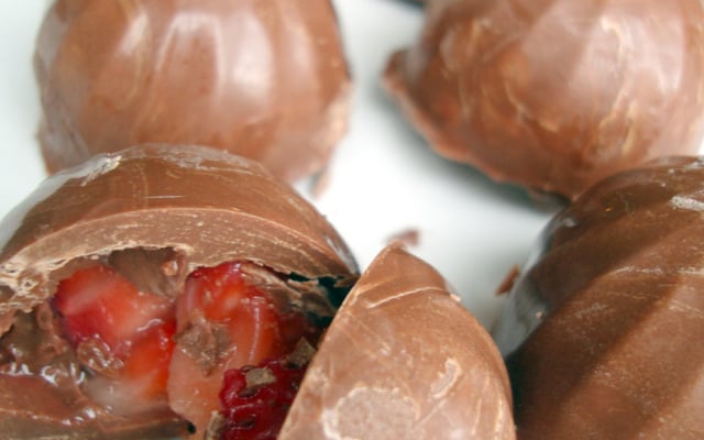 Bombom de Morango