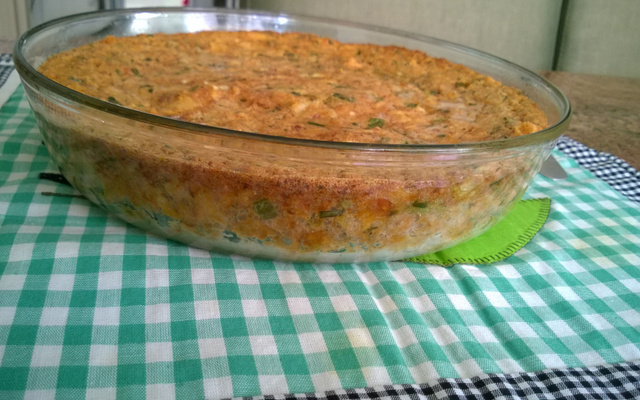 Torta de atum deliciosa