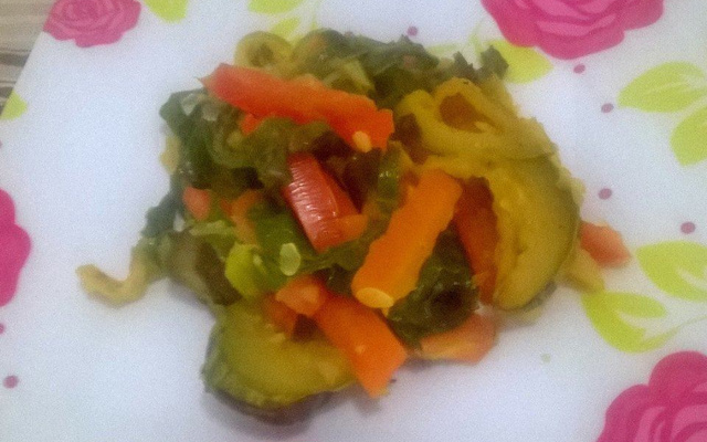 Refogadinho de legumes