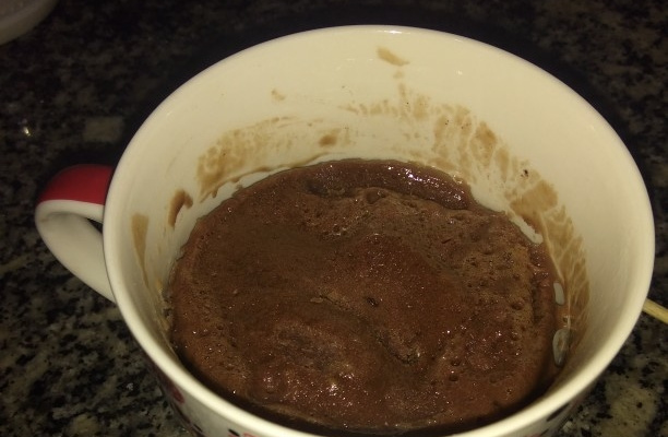 Bolo no copo - somente 1 miutos no micro-ondas