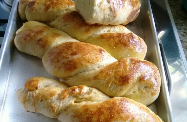 Pão de batata baroa da tia Zizi