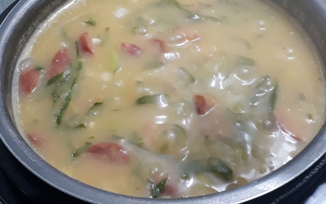 Caldo verde (receita da família)
