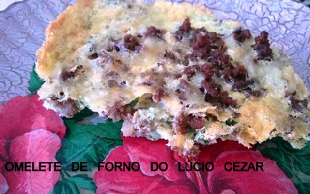 Omelete de forno do Lúcio Cezar