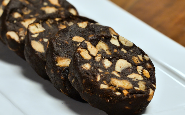 Salame de chocolate fácil