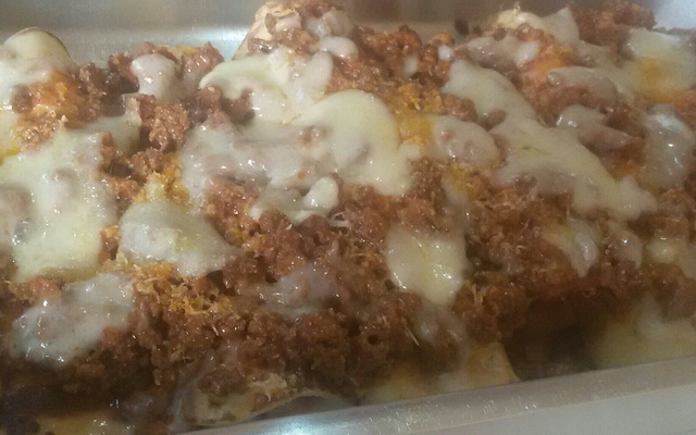 Panquecas de carne moída