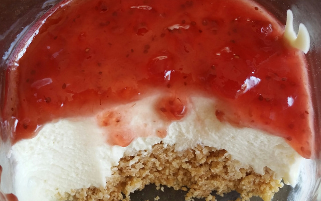 Cheesecake sem Forno