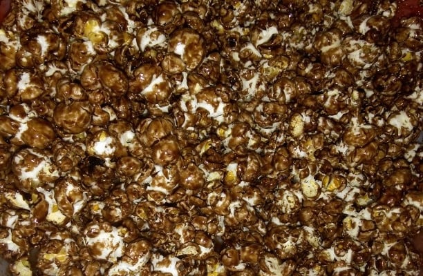 Pipoca de chocolate