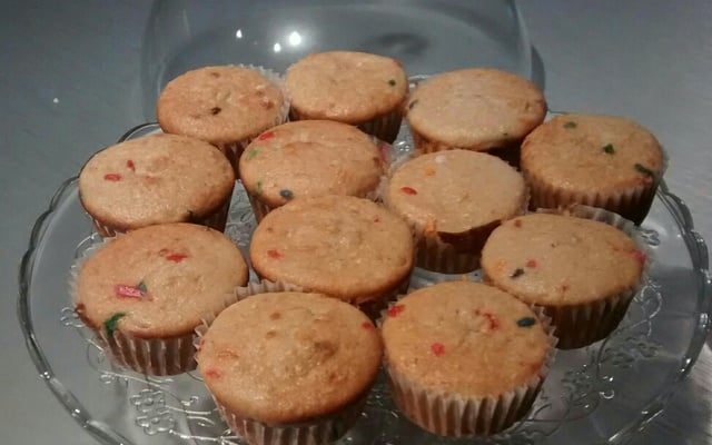 Muffin de Banana Com Canela